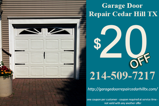 Garage Door Repair Cedar Hill TX	 Coupon